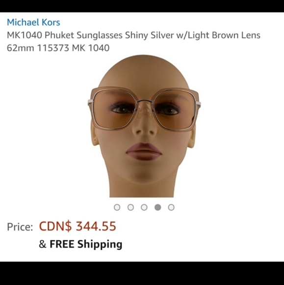 New Authentic Micheal Kors Sunglasses - Picture 7 of 9